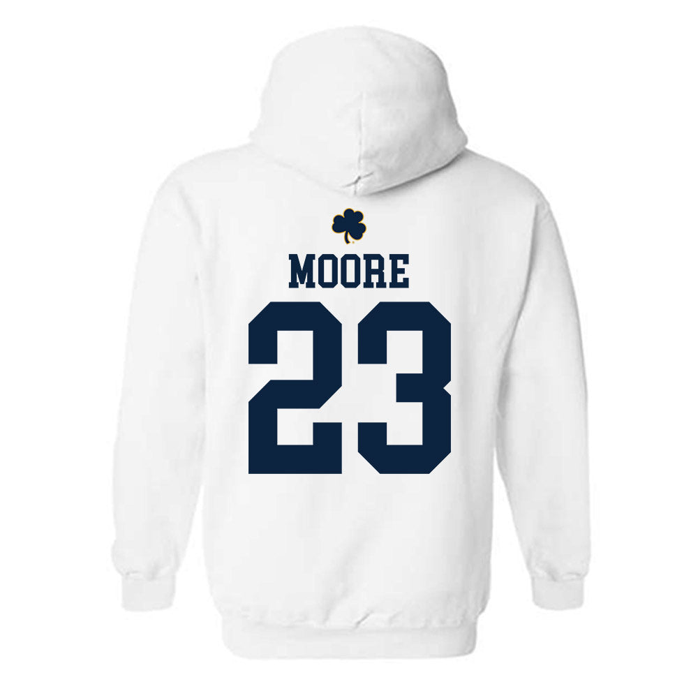 Notre Dame - NCAA Women's Lacrosse : Molly Moore - Classic Shersey Hooded Sweatshirt-1