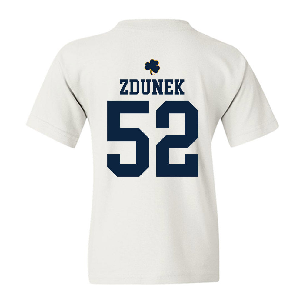 Notre Dame - NCAA Baseball : Eric Zdunek - Classic Shersey Youth T-Shirt-1
