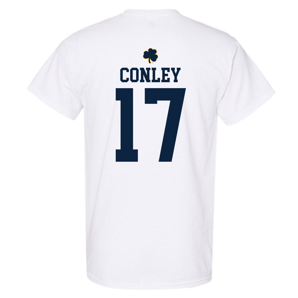 Notre Dame - NCAA Women's Lacrosse : Angie Conley - Classic Shersey T-Shirt-1