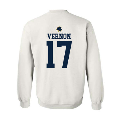 Notre Dame - NCAA Football : Brenan Vernon - Classic Shersey Crewneck Sweatshirt-1