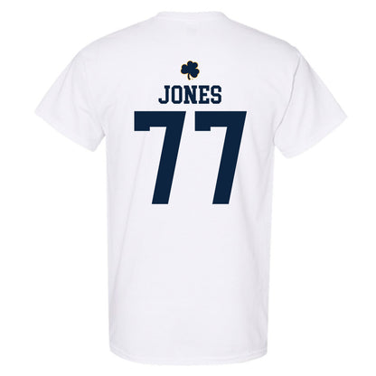 Notre Dame - NCAA Football : Peter Jones - Classic Shersey T-Shirt-1
