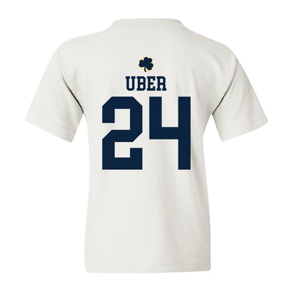 Notre Dame - NCAA Baseball : Ty Uber - Classic Shersey Youth T-Shirt-1