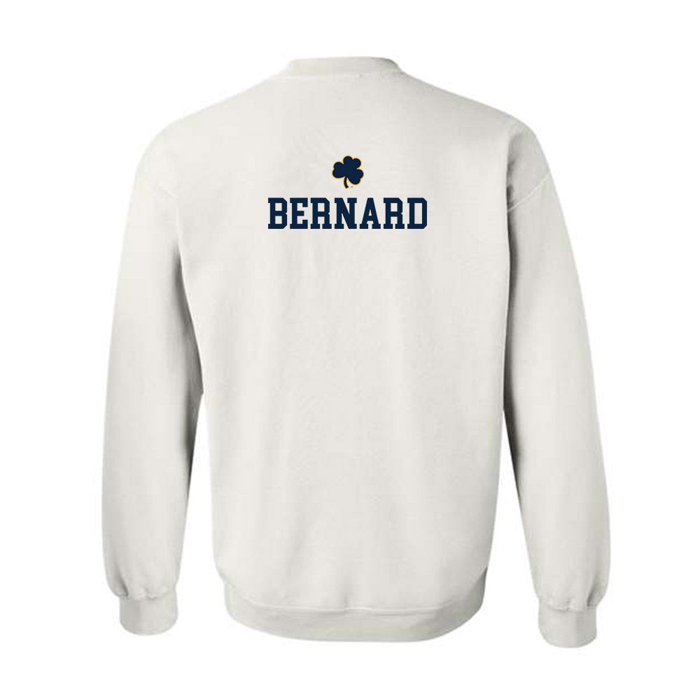 Notre Dame - NCAA Women's Track & Field : Rudecia Bernard - Classic Shersey Crewneck Sweatshirt-1