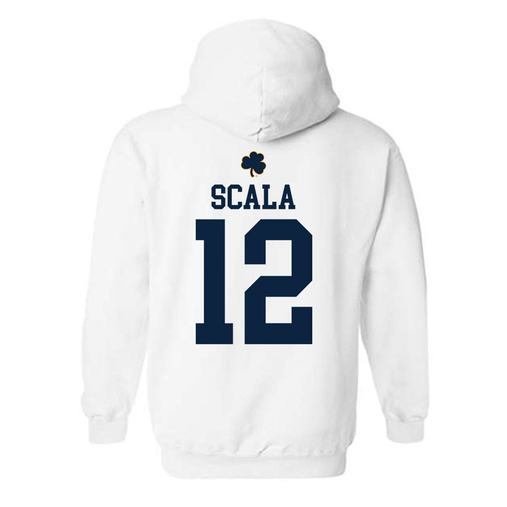 Notre Dame - NCAA Men's Soccer : Ethan Scala - Classic Shersey Hooded Sweatshirt-1