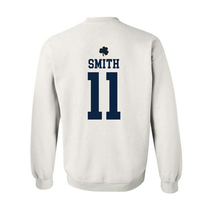 Notre Dame - NCAA Women's Basketball : Jordyn Smith - Classic Shersey Crewneck Sweatshirt-1