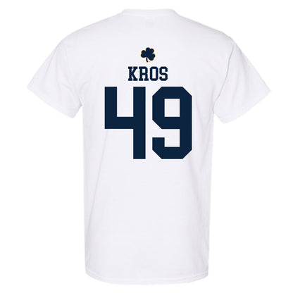 Notre Dame - NCAA Football : Andrew Kros - Classic Shersey T-Shirt-1