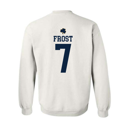 Notre Dame - NCAA Men's Basketball : Ryder Frost - Classic Shersey Crewneck Sweatshirt-1