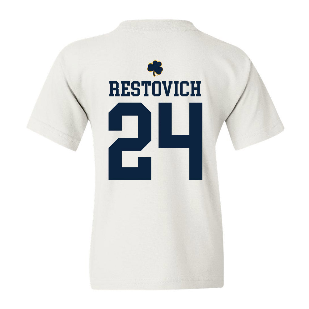 Notre Dame - NCAA Women's Soccer : Grace Restovich - Classic Shersey Youth T-Shirt