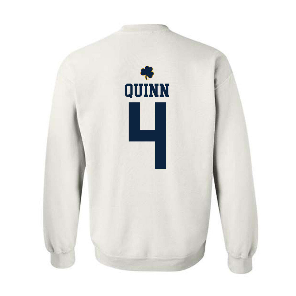Notre Dame - NCAA Men's Ice Hockey : Michael Quinn - Classic Shersey Crewneck Sweatshirt-1