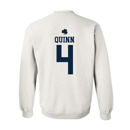 Notre Dame - NCAA Men's Ice Hockey : Michael Quinn - Classic Shersey Crewneck Sweatshirt-1