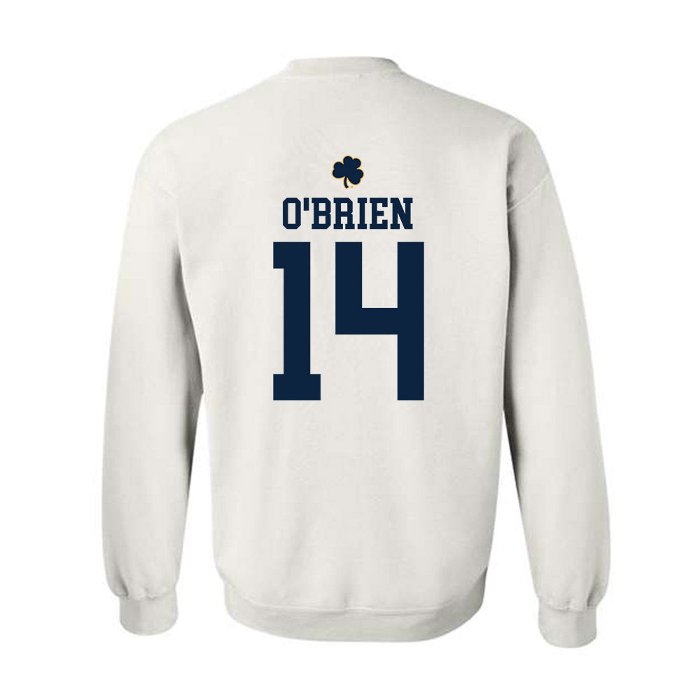 Notre Dame - NCAA Women's Lacrosse : Franny O'Brien - Classic Shersey Crewneck Sweatshirt-1