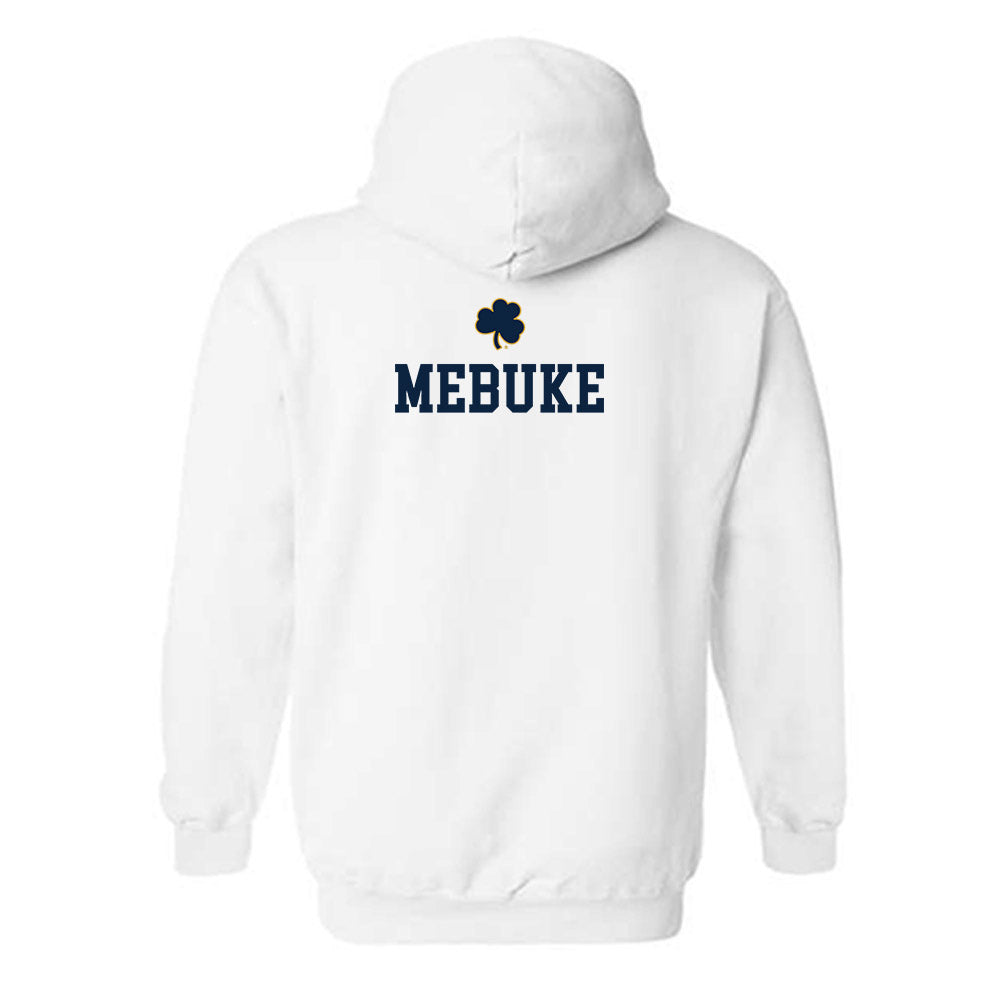 Notre Dame - NCAA Women's Fencing : Barbare Mebuke - Classic Shersey Hooded Sweatshirt-1