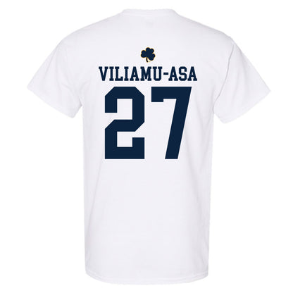 Notre Dame - NCAA Football : Kyngstonn Viliamu-Asa - Classic Shersey T-Shirt-1