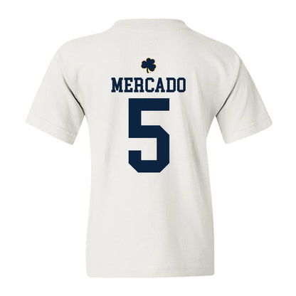 Notre Dame - NCAA Women's Volleyball : Carla Mercado - Classic Shersey Youth T-Shirt-1