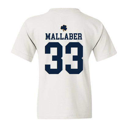 Notre Dame - NCAA Women's Lacrosse : Katie Mallaber - Classic Shersey Youth T-Shirt-1