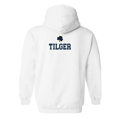 Notre Dame - NCAA Women's Swimming & Diving : Camryn Tilger - Classic Shersey Hooded Sweatshirt-1