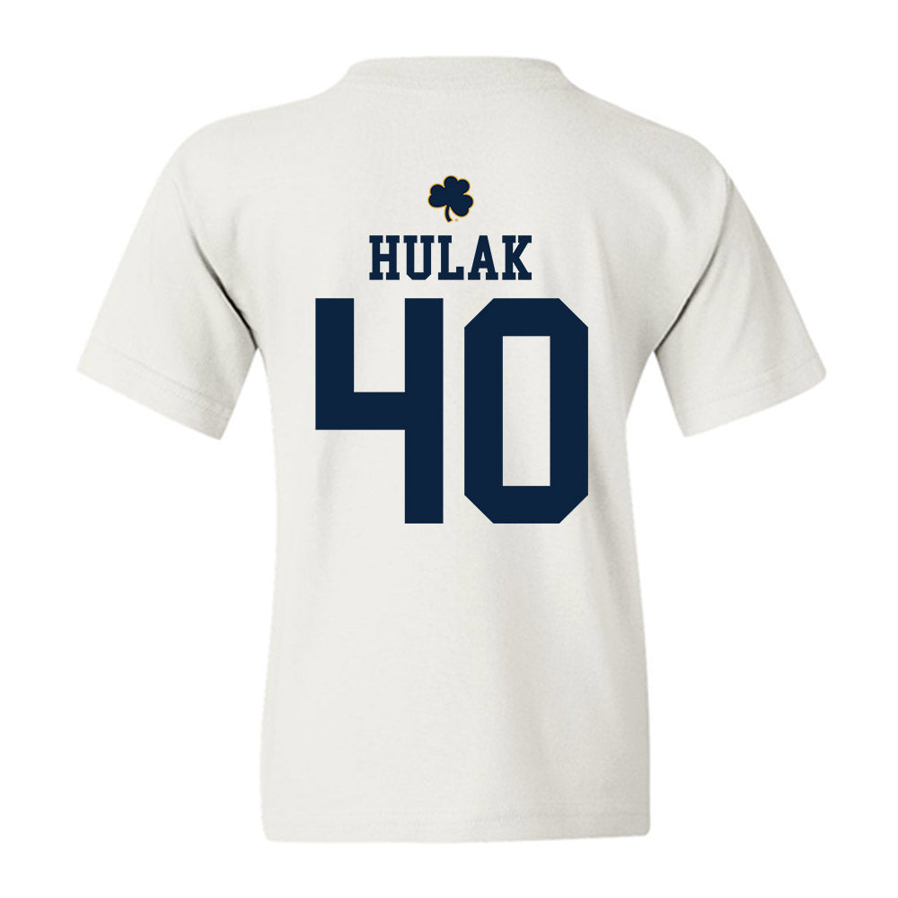 Notre Dame - NCAA Football : Dominik Hulak - Classic Shersey Youth T-Shirt-1