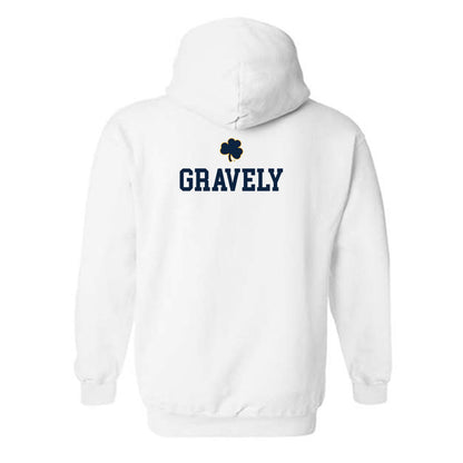 Notre Dame - NCAA Baseball : Warren Gravely - Classic Shersey Hooded Sweatshirt-1