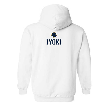 Notre Dame - NCAA Men's Fencing : Kent Iyoki - Classic Shersey Hooded Sweatshirt-1