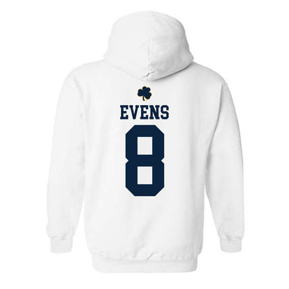Notre Dame - NCAA Women's Volleyball : Maya Evens - Classic Shersey Hooded Sweatshirt-1