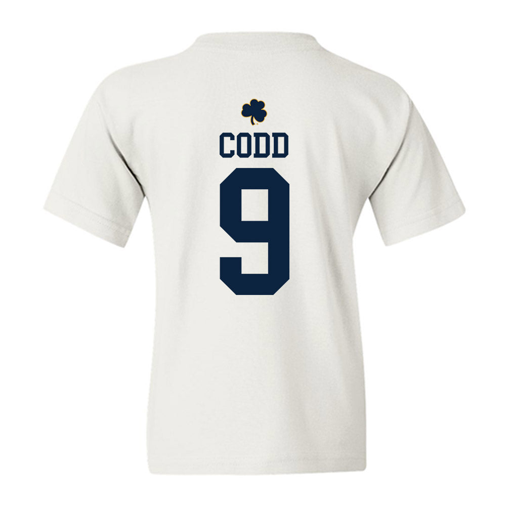 Notre Dame - NCAA Women's Soccer : Charlie Codd - Classic Shersey Youth T-Shirt-1