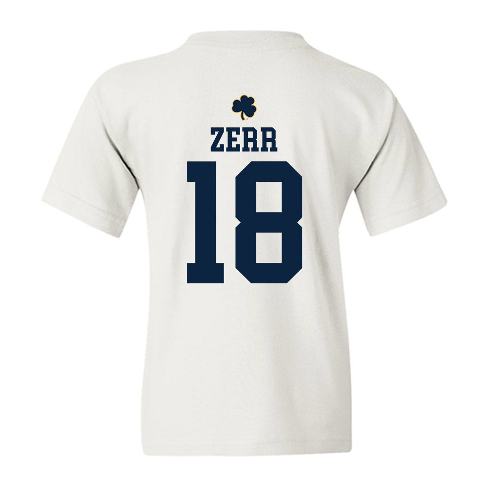 Notre Dame - NCAA Baseball : Aiden Zerr - Classic Shersey Youth T-Shirt-1