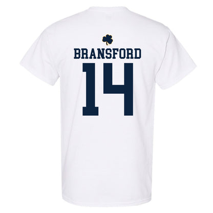 Notre Dame - NCAA Women's Basketball : Kk Bransford - Classic Shersey T-Shirt-1