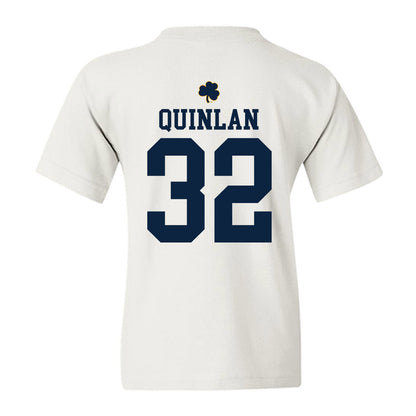 Notre Dame - NCAA Men's Ice Hockey : Patrick Quinlan - Classic Shersey Youth T-Shirt-1
