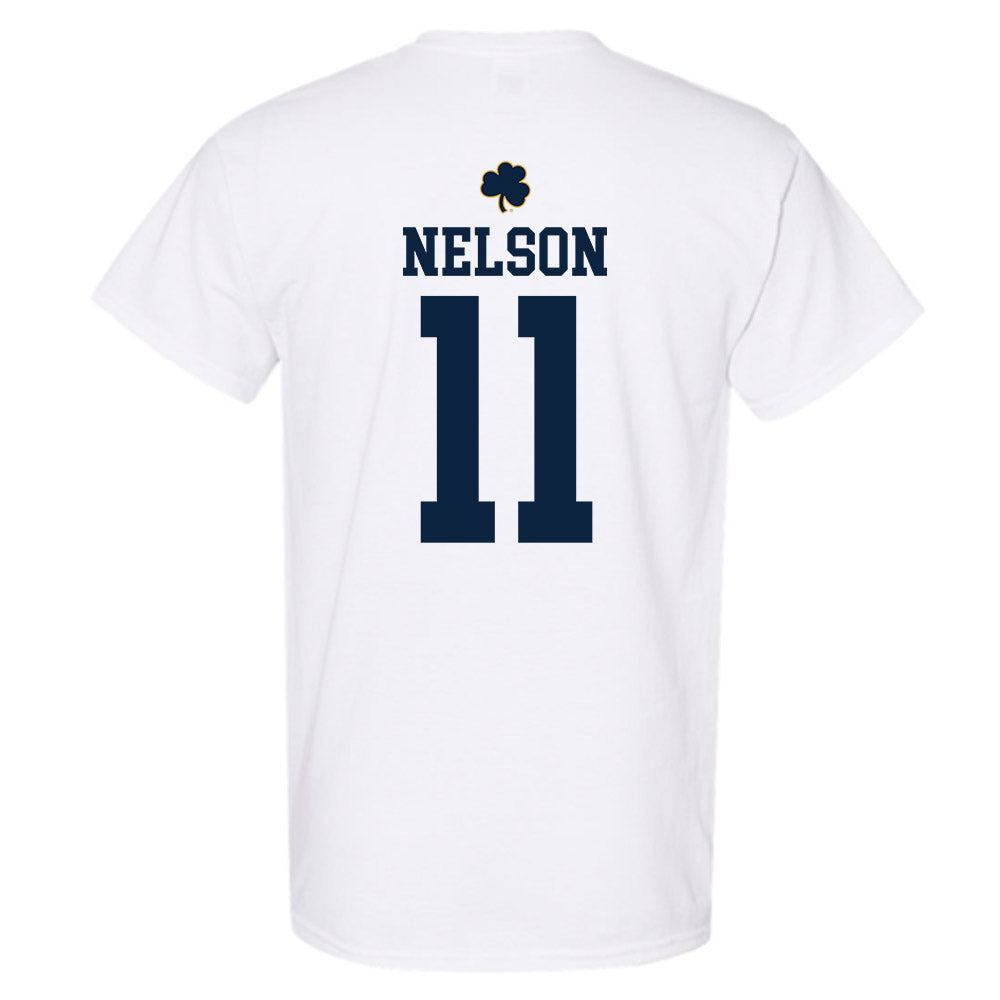 Notre Dame - NCAA Men's Ice Hockey : Danny Nelson - Classic Shersey T-Shirt-1