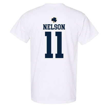 Notre Dame - NCAA Men's Ice Hockey : Danny Nelson - Classic Shersey T-Shirt-1