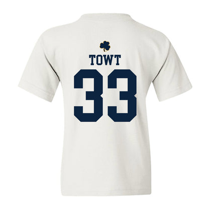 Notre Dame - NCAA Men's Basketball : Carson Towt - Classic Shersey Youth T-Shirt-1