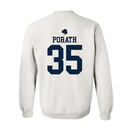 Notre Dame - NCAA Football : Spencer Porath - Classic Shersey Crewneck Sweatshirt-1