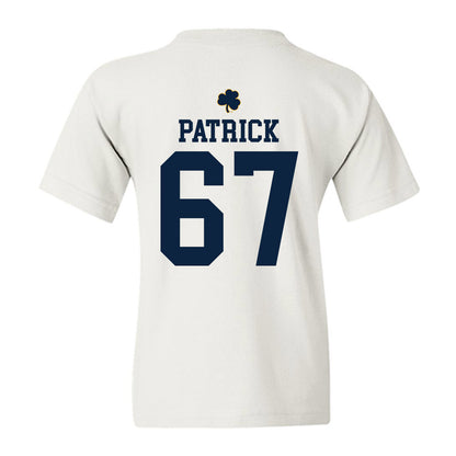 Notre Dame - NCAA Football : Gregory Patrick - Classic Shersey Youth T-Shirt-1