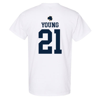 Notre Dame - NCAA Football : Kedren Young - Classic Shersey T-Shirt-1