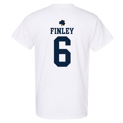 Notre Dame - NCAA Men's Lacrosse : Fisher Finley - Classic Shersey T-Shirt-1