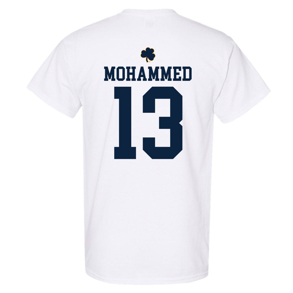 Notre Dame - NCAA Men's Basketball : Sir Mohammed - Classic Shersey T-Shirt-1