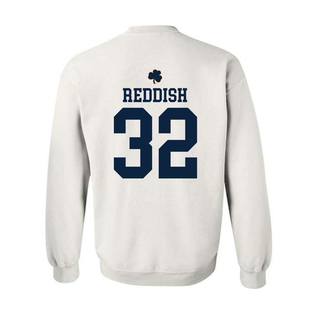 Notre Dame - NCAA Football : Nick Reddish - Classic Shersey Crewneck Sweatshirt-1