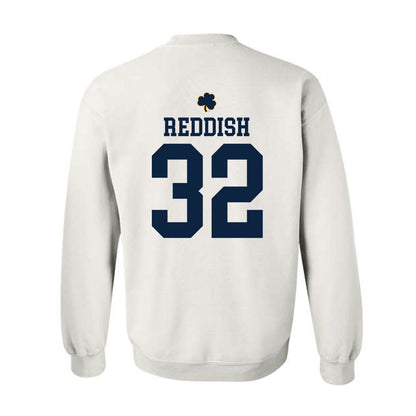 Notre Dame - NCAA Football : Nick Reddish - Classic Shersey Crewneck Sweatshirt-1