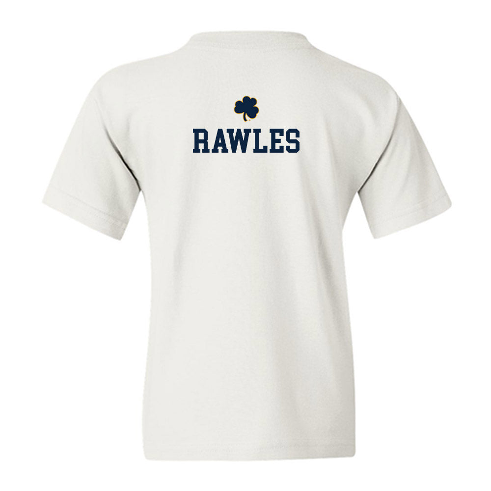 Notre Dame - NCAA Women's Tennis : Gabriella Rawles - Classic Shersey Youth T-Shirt-1