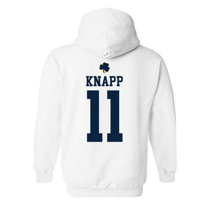 Notre Dame - NCAA Women's Soccer : Tessa Knapp - Classic Shersey Hooded Sweatshirt-1