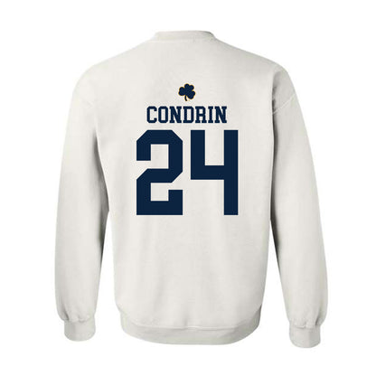 Notre Dame - NCAA Baseball : Luke Condrin - Classic Shersey Crewneck Sweatshirt-1