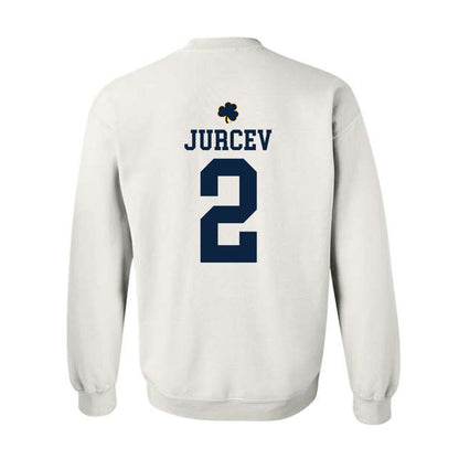 Notre Dame - NCAA Men's Ice Hockey : Jimmy Jurcev - Classic Shersey Crewneck Sweatshirt