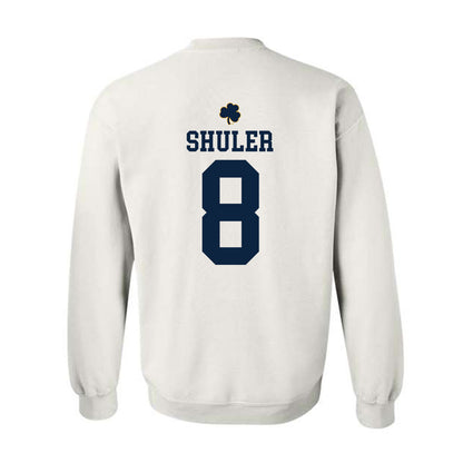 Notre Dame - NCAA Football : Adon Shuler - Classic Shersey Crewneck Sweatshirt-1