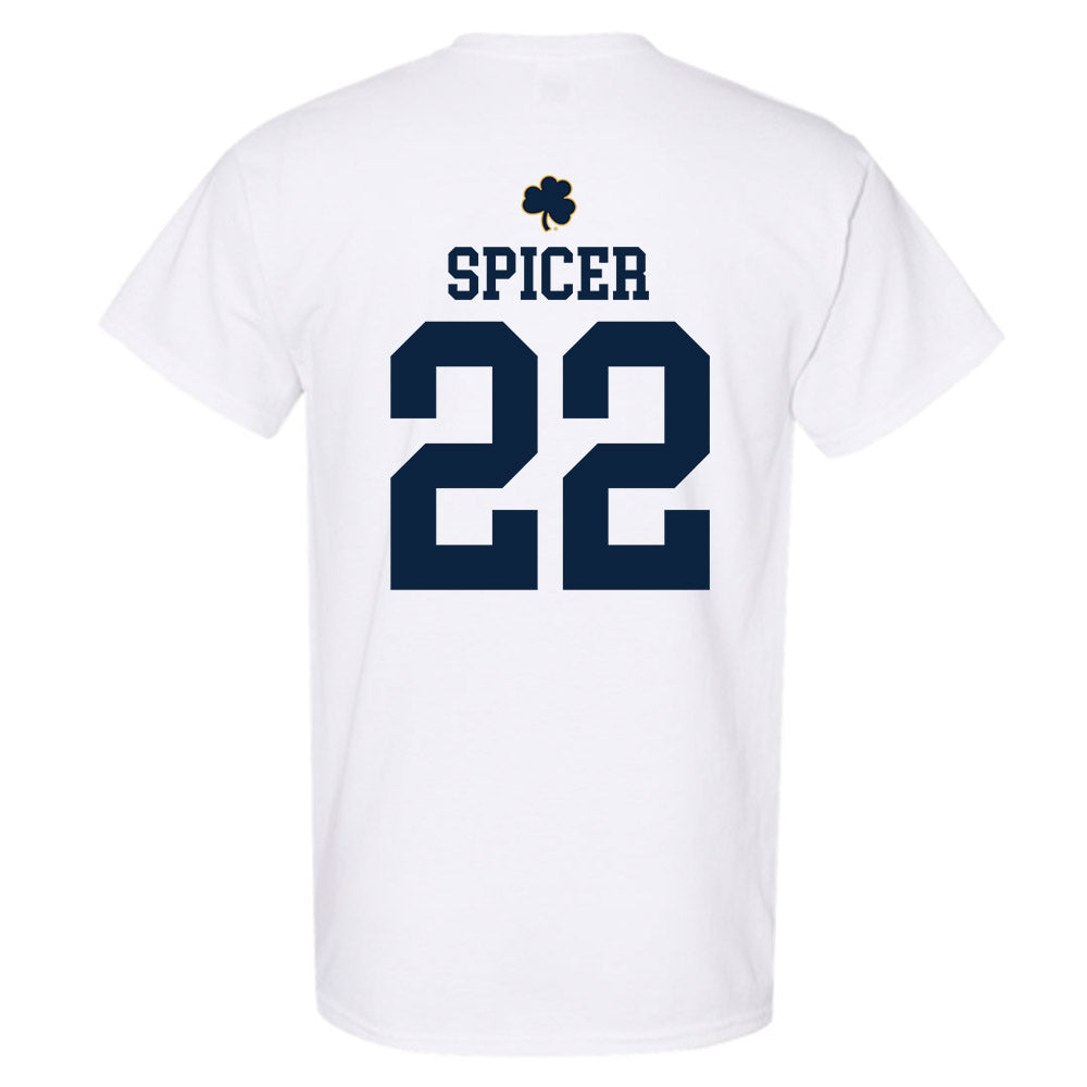 Notre Dame - NCAA Men's Soccer : Nolan Spicer - Classic Shersey T-Shirt-1