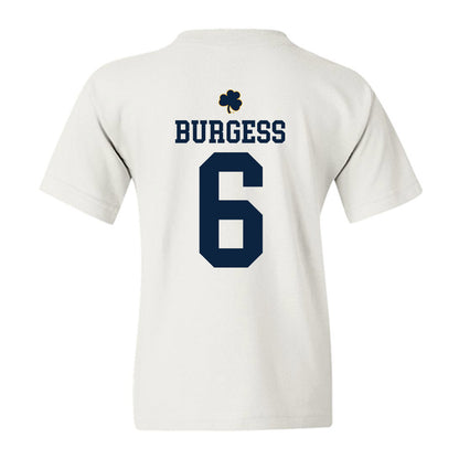 Notre Dame - NCAA Football : Christopher Burgess - Classic Shersey Youth T-Shirt-1