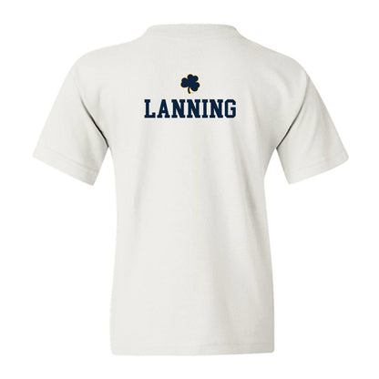 Notre Dame - NCAA Women's Swimming & Diving : Gracyn Lanning - Classic Shersey Youth T-Shirt-1