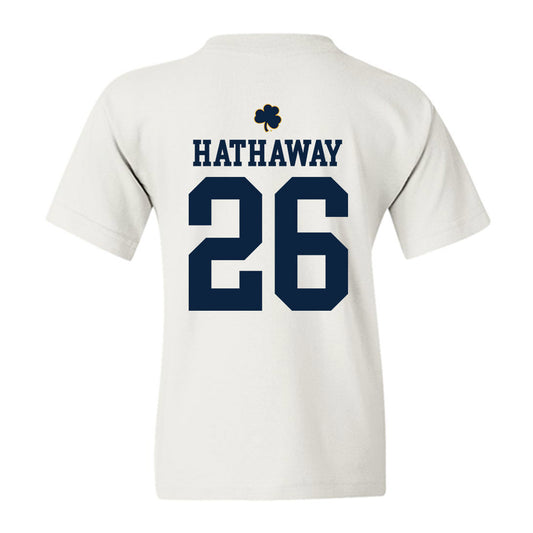 Notre Dame - NCAA Women's Soccer : Melinda Hathaway - Classic Shersey Youth T-Shirt-0