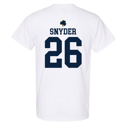 Notre Dame - NCAA Baseball : Garrett Snyder - Classic Shersey T-Shirt-1