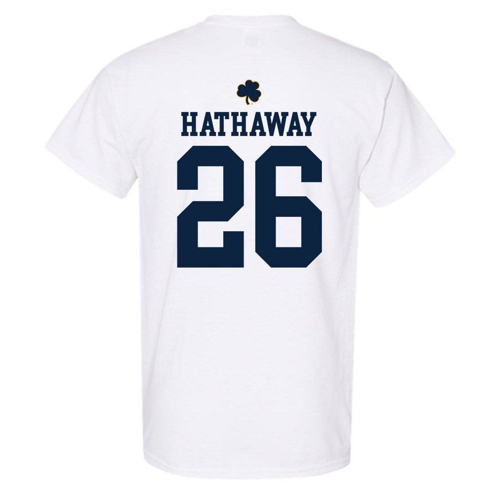 Notre Dame - NCAA Women's Soccer : Melinda Hathaway - Classic Shersey T-Shirt-1