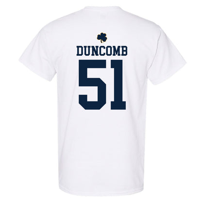 Notre Dame - NCAA Men's Basketball : Logan Duncomb - Classic Shersey T-Shirt-1